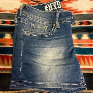 Hydraulic Jean Shorts